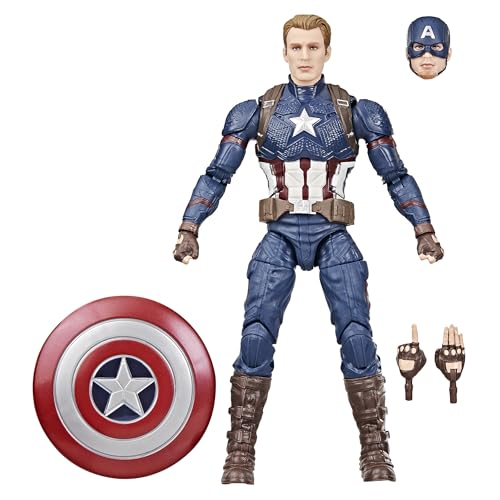 CT Marvel Legends Series Captain America, Avengers: Endgame Collectible 6 Inch Action Figure
